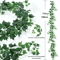 Artificial Ivy Garland Hanging Vines Realistic Greenery Wall Garden Decor 1