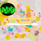 GlowintheDark Mini Resin Ducks Set 10300PCS Cute Luminous Duck Figurines For DIY Garden Decor 0