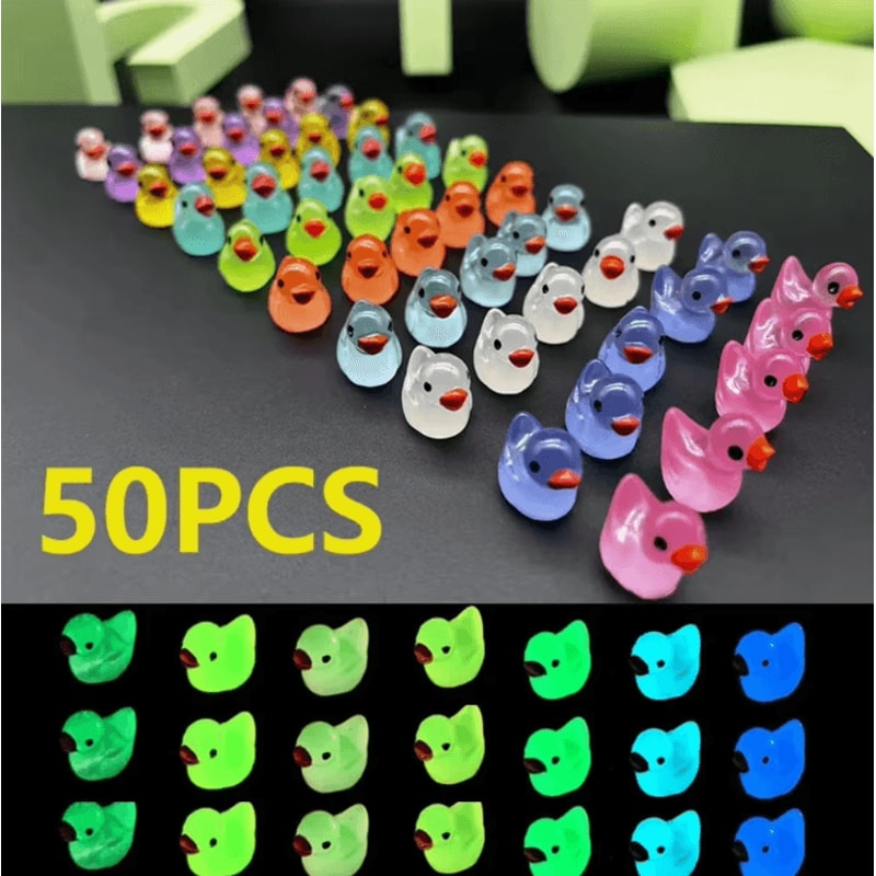 Add A Magical Glow And Playful Charm To Your Creations With These Adorable Glow In The Dark Mini Re 0