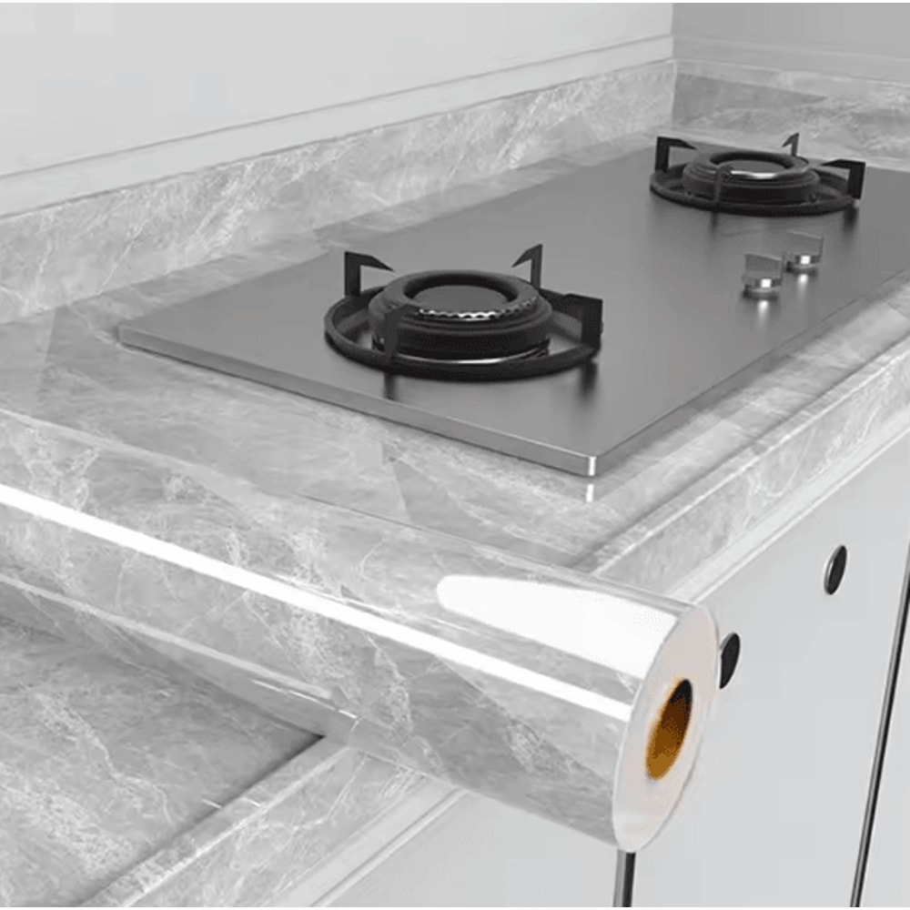 HeatResistant Kitchen OilProof Wall Sticker Waterproof SelfAdhesive Backsplash Decor 80cm 9