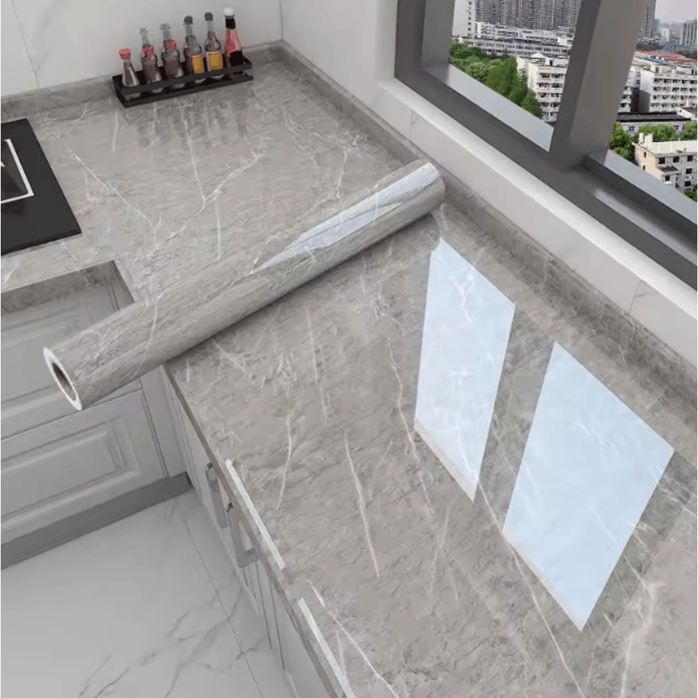 HeatResistant Kitchen OilProof Wall Sticker Waterproof SelfAdhesive Backsplash Decor 80cm 8