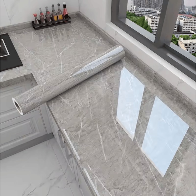 HeatResistant Kitchen OilProof Wall Sticker Waterproof SelfAdhesive Backsplash Decor 80cm 8