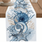 Bring The Calm Beauty Of The Seaside Into Your Home With This Elegant Ocean Coral Table Runner Desi 0