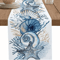 Bring The Calm Beauty Of The Seaside Into Your Home With This Elegant Ocean Coral Table Runner Desi 4