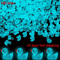 100PCS GlowintheDark Mini Resin Ducks Luminous DIY Craft Garden Decor Set 0