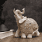 Lucky Elephant Feng Shui Statue Wealth Attraction Resin Home Office Decor 1