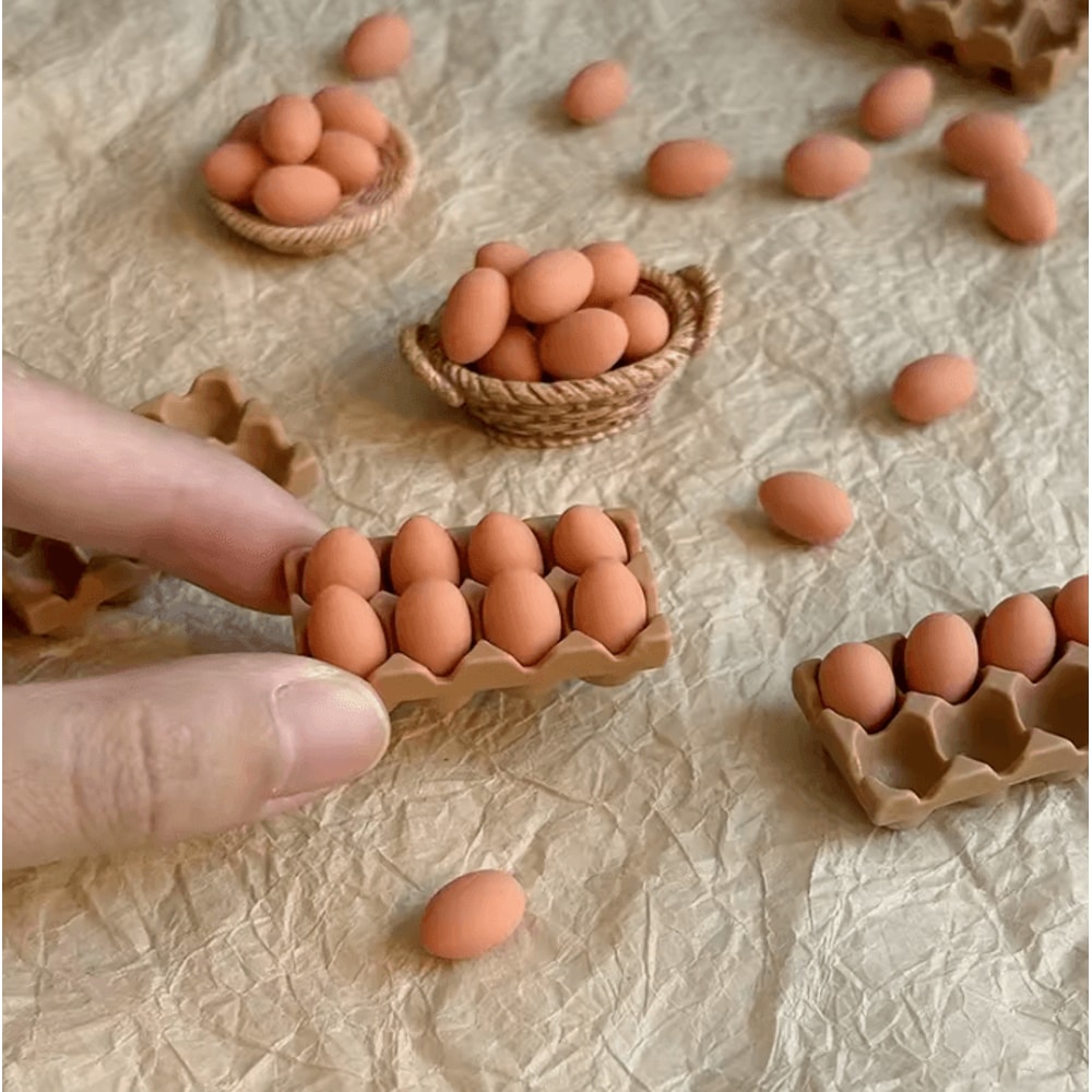 1 12 Scale Miniature Kitchen Set Realistic Resin Dollhouse Furniture Display Decor 0