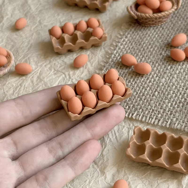 1 12 Scale Miniature Kitchen Set Realistic Resin Dollhouse Furniture Display Decor 1