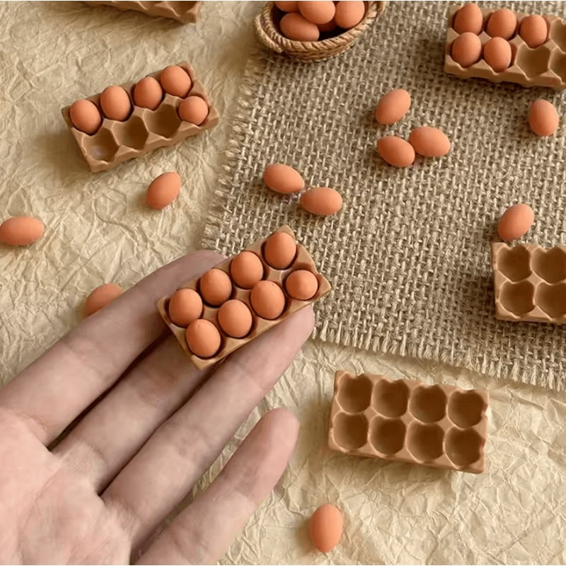 1 12 Scale Miniature Kitchen Set Realistic Resin Dollhouse Furniture Display Decor 3