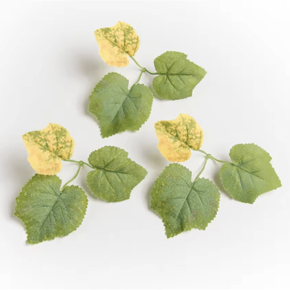 Artificial Grape Leaf Vine Decor Realistic Fake Greenery For Wedding Home Styling 1