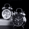 Vintage Twin Bell Alarm Clock With Night Light Loud Metal Desk Clock For Heavy Sleepers 1