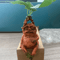 Mandrake Grass Resin Statue Whimsical Mythical Plant Garden Home Decor 0