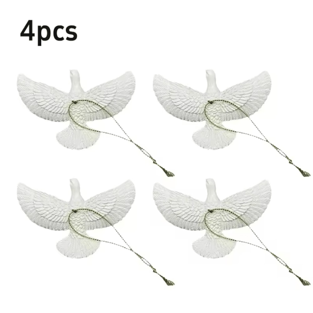 Creative Dove Ornament Resin Statue Peaceful Bird Home Festival Decor 4