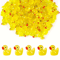 100PCS GlowintheDark Mini Resin Ducklings Luminous DIY Aquarium Garden Decor Set 3