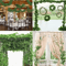 Artificial Ivy Leaf Vine Garland Realistic Hanging Greenery For Home Event Decor 0