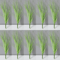 Realistic Artificial Grass Bush Set Mini Faux Green Plants Reed Decor For Home Styling 15