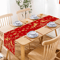 Chinese New Year Linen Table Runner Zodiac Horse 2026 Spring Festival Dining Decor 1
