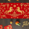 Chinese New Year Linen Table Runner Zodiac Horse 2026 Spring Festival Dining Decor 2