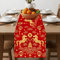 Chinese New Year Linen Table Runner Zodiac Horse 2026 Spring Festival Dining Decor 3