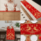 Chinese New Year Linen Table Runner Zodiac Horse 2026 Spring Festival Dining Decor 4