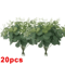 Artificial Eucalyptus Stems Set Realistic Silk Greenery For DIY Bouquets Home Decor 1