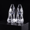 Cinderella Crystal Glass Slipper Figurine Elegant Acrylic High Heel Wedding Home Decor 3