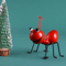 Cute Metal Ant Wall Art Set 3D Garden Indoor Insect Sculpture Decor 3