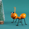 Cute Metal Ant Wall Art Set 3D Garden Indoor Insect Sculpture Decor 5