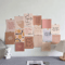 Nordic Retro Photo Card Wall Decor Set Aesthetic DIY Postcard Stickers For Bedroom Dorm 13