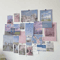 Nordic Retro Photo Card Wall Decor Set Aesthetic DIY Postcard Stickers For Bedroom Dorm 1