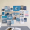 Nordic Retro Photo Card Wall Decor Set Aesthetic DIY Postcard Stickers For Bedroom Dorm 2