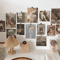 Nordic Retro Photo Card Wall Decor Set Aesthetic DIY Postcard Stickers For Bedroom Dorm 3