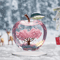 Romantic Cherry Blossom Apple Acrylic Desk Decor Nordic Aesthetic Tabletop Ornament 2
