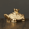 Golden Money Turtle Ceramic Figurine Feng Shui Longevity Desk Home Decor 3