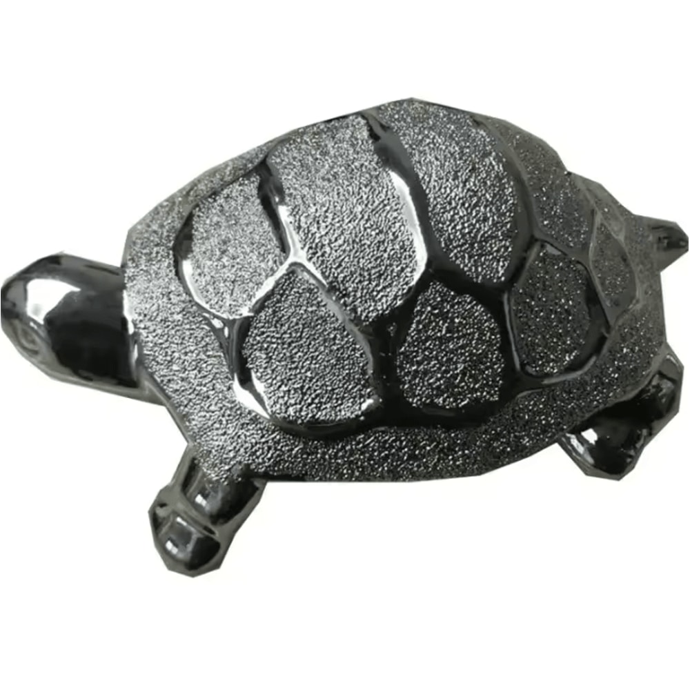 Golden Money Turtle Ceramic Figurine Feng Shui Longevity Desk Home Decor 4