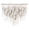 Large Boho Macrame Wall Hanging Handmade Nordic Woven Tapestry Leaf Art Decor 4