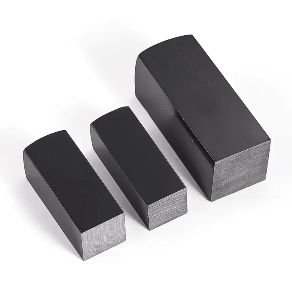 Natural Black Buffalo Horn Craft Slab Premium DIY Knife Handle Artisan Material 0