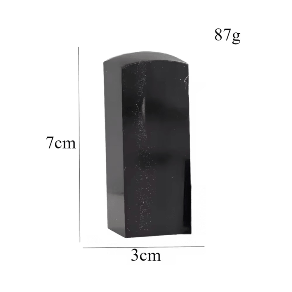 Natural Black Buffalo Horn Craft Slab Premium DIY Knife Handle Artisan Material 4