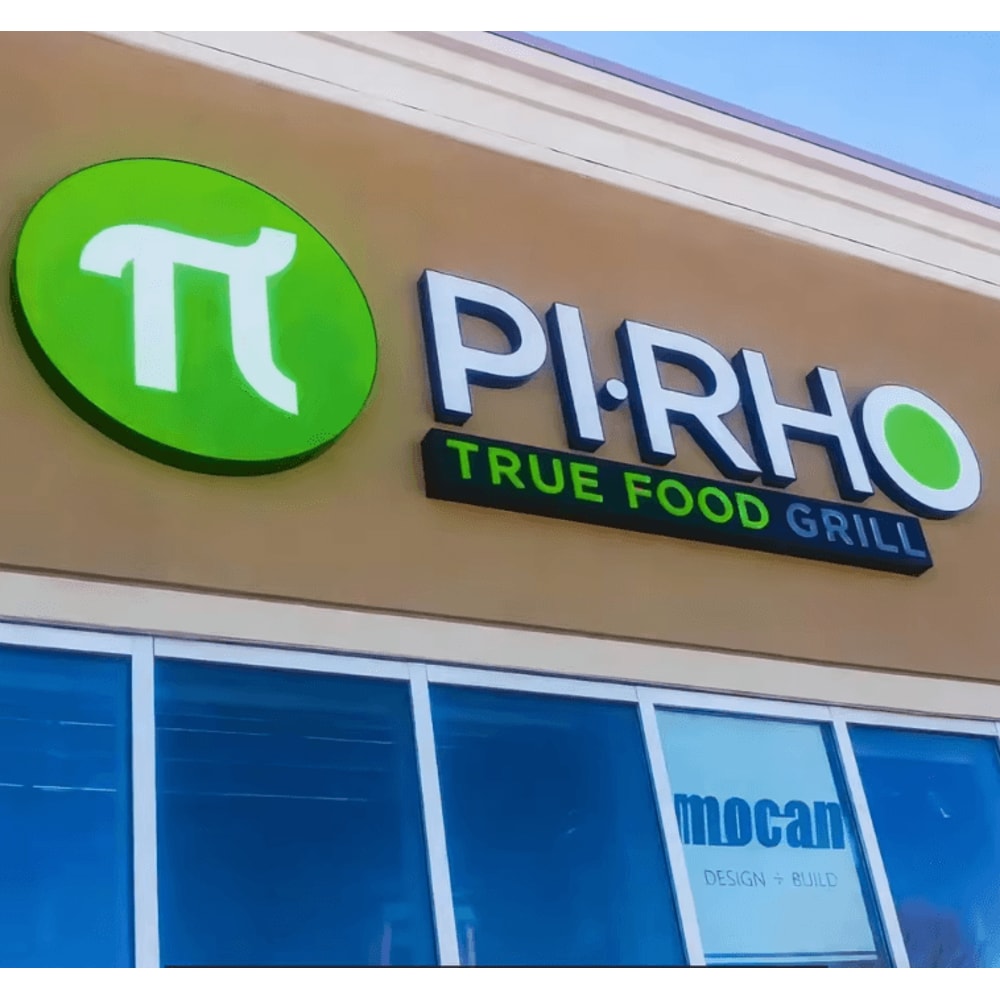 Custom LED Backlit Letter Sign 3D Illuminated Business Logo Storefront Signage 2