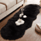 White Faux Sheepskin Fluffy Rug Ultra Soft Washable Shag Carpet For Bedroom Living Room 5