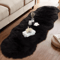 White Faux Sheepskin Fluffy Rug Ultra Soft Washable Shag Carpet For Bedroom Living Room 5