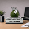 Funny Complaint Department Desk Sign Grenade 3D Printed Office Prank Decor Gift 3