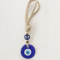 Handcrafted Evil Eye Wall Hanging Blue Glass Evil Eye Charm Protective Home Decor Pendant 3