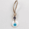 Handcrafted Evil Eye Wall Hanging Blue Glass Evil Eye Charm Protective Home Decor Pendant 4