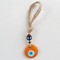 Handcrafted Evil Eye Wall Hanging Blue Glass Evil Eye Charm Protective Home Decor Pendant 5