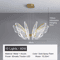 Minimalist Butterfly Chandelier Light Modern Acrylic Butterfly Pendant Light For Home 3