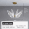Minimalist Butterfly Chandelier Light Modern Acrylic Butterfly Pendant Light For Home 4