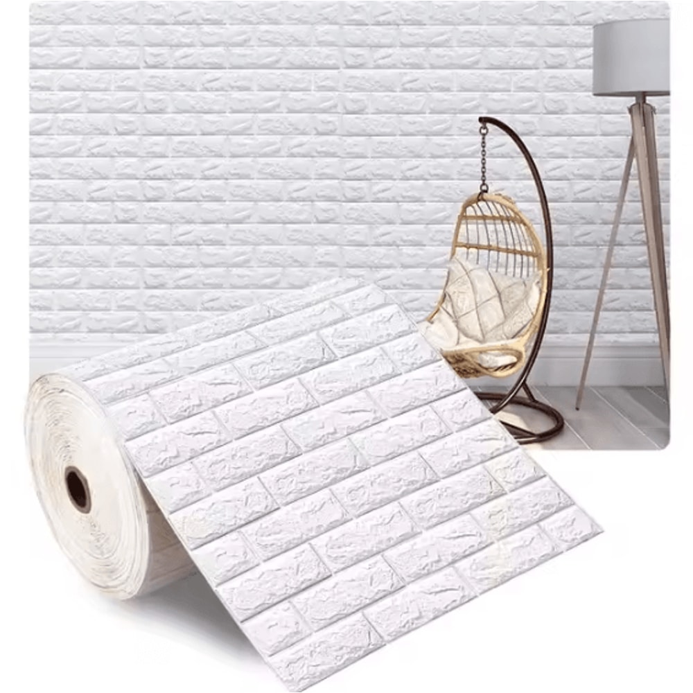3D Foam Brick Wall Panels SelfAdhesive Peel And Stick Wall Panels Waterproof Decor 1