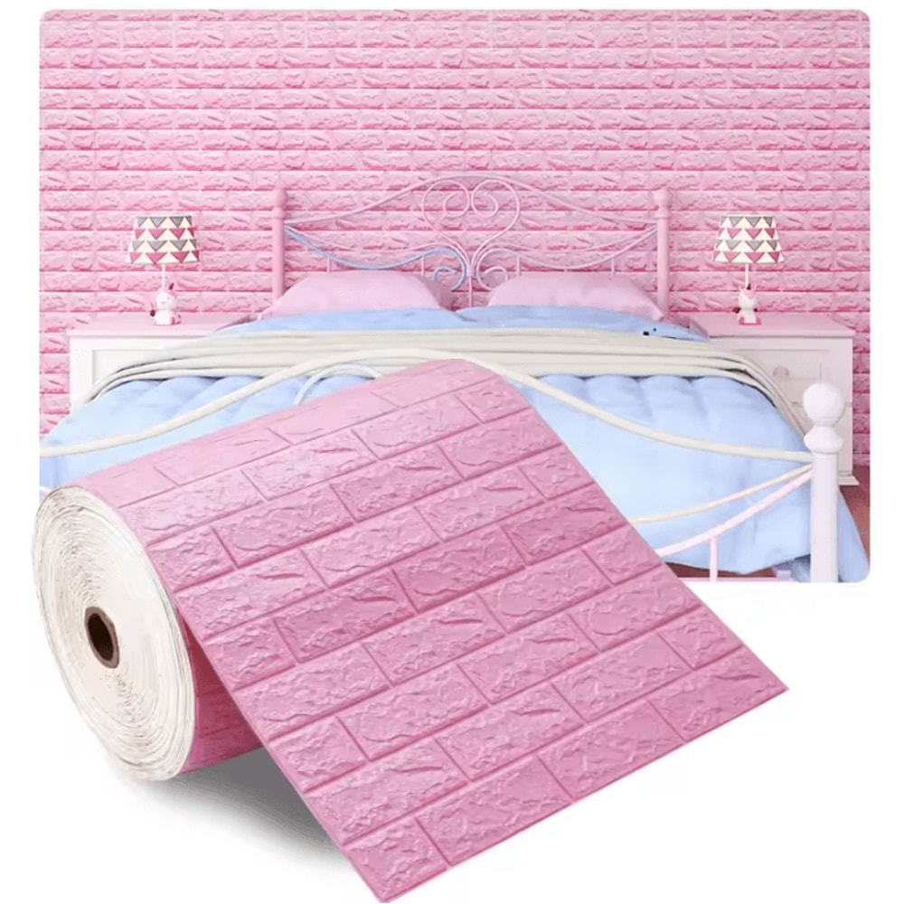 3D Foam Brick Wall Panels SelfAdhesive Peel And Stick Wall Panels Waterproof Decor 13