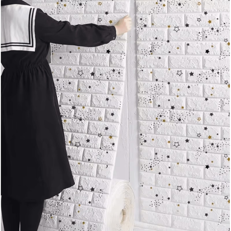 3D Foam Brick Wall Panels SelfAdhesive Peel And Stick Wall Panels Waterproof Decor 16